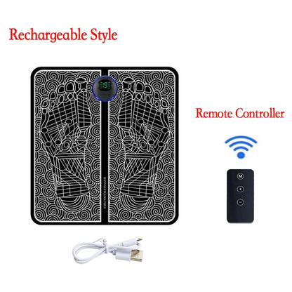 Remote EMS Foot Massager Pad Portable