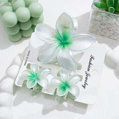 12pcs Flower Claw Clips Set