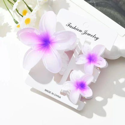 12pcs Flower Claw Clips Set