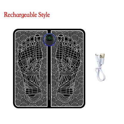 Remote EMS Foot Massager Pad Portable