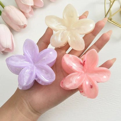 12pcs Flower Claw Clips Set