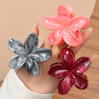12pcs Flower Claw Clips Set