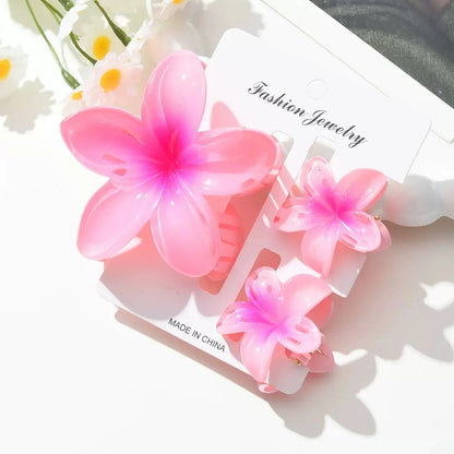 12pcs Flower Claw Clips Set