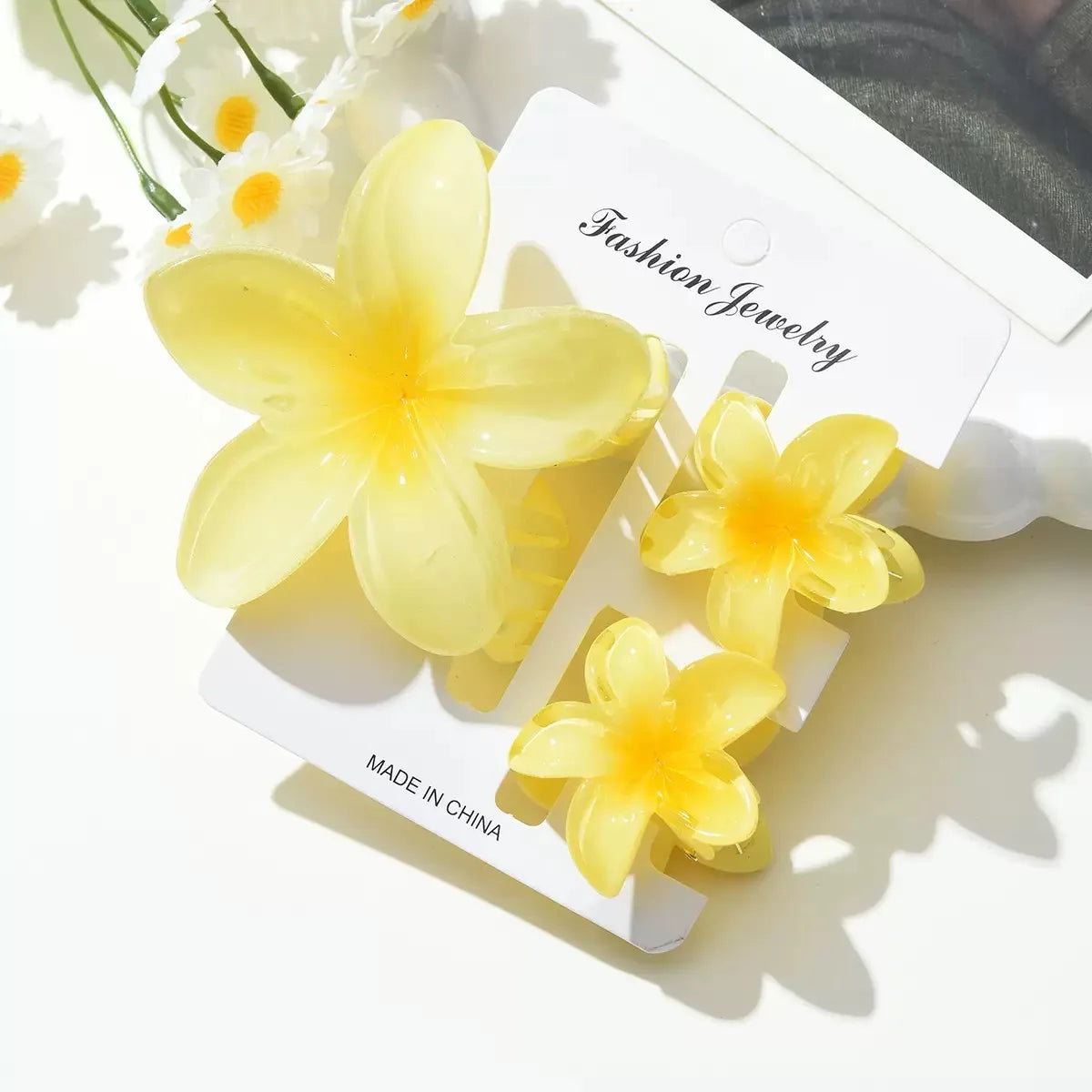 12pcs Flower Claw Clips Set