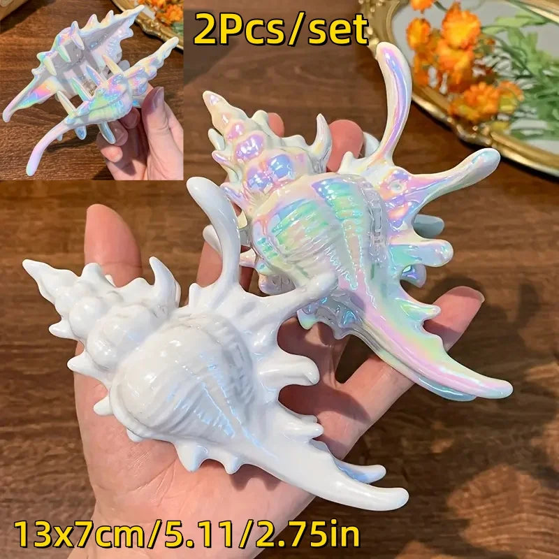 12pcs Flower Claw Clips Set